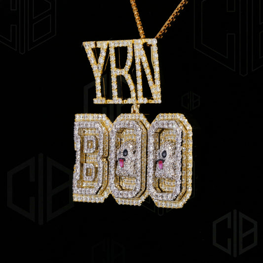 Customized Iced Out Letters emoji Hip Hop Pendant