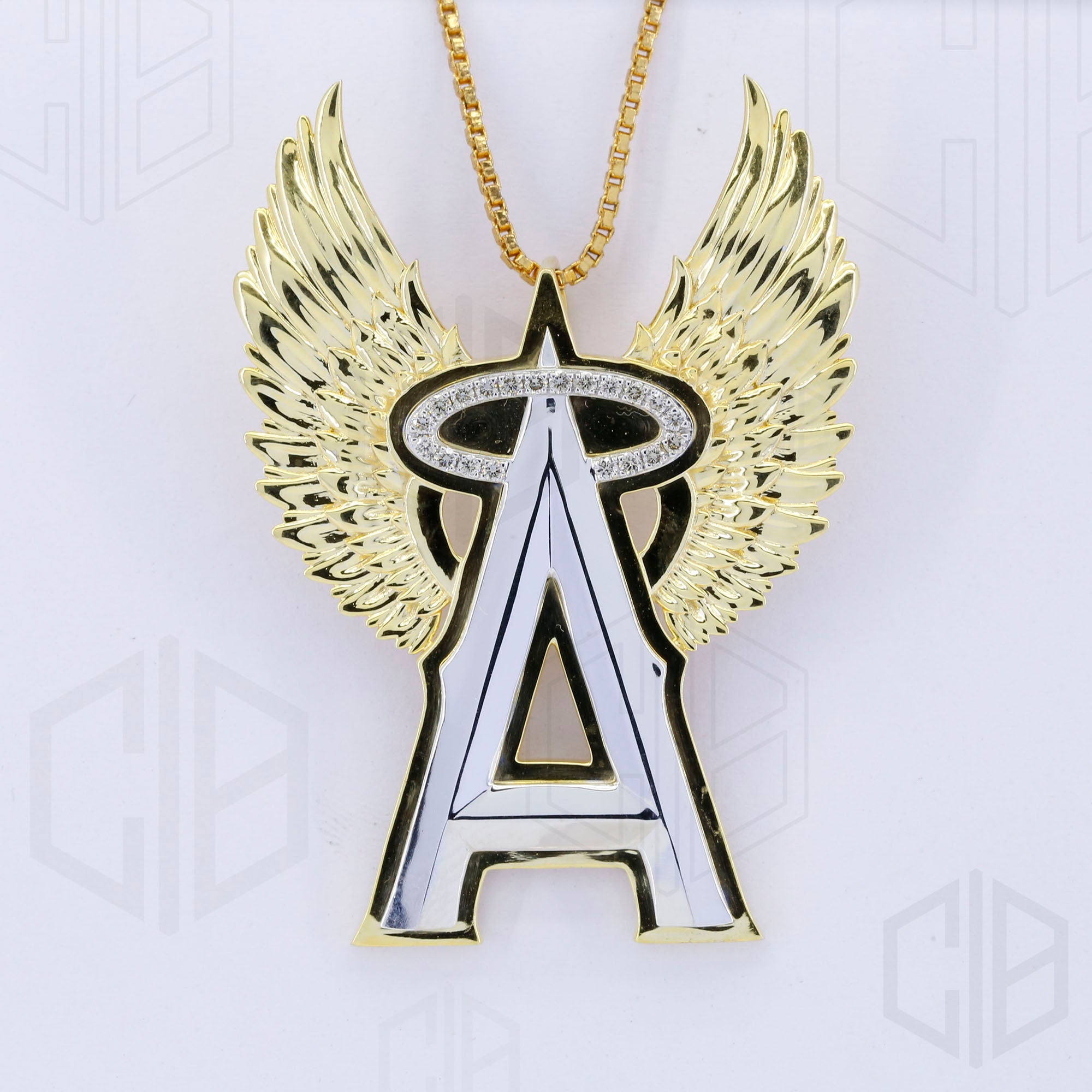 Hip Hop Custom Letter A VVS Moissanite Pendant