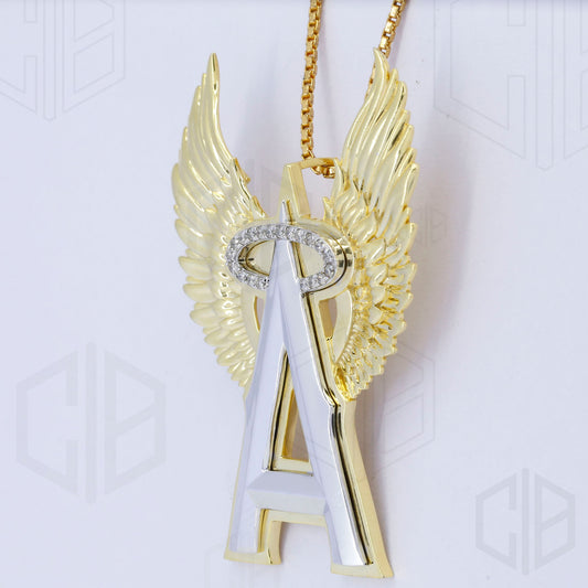 Hip Hop Custom Letter A VVS Moissanite Pendant