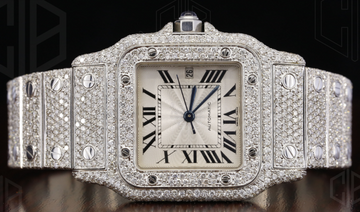 Luxuries Moissanite Diamond Iced Out Watch For Women